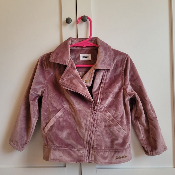 Velvet toddler jacket - Picture 2 of 5